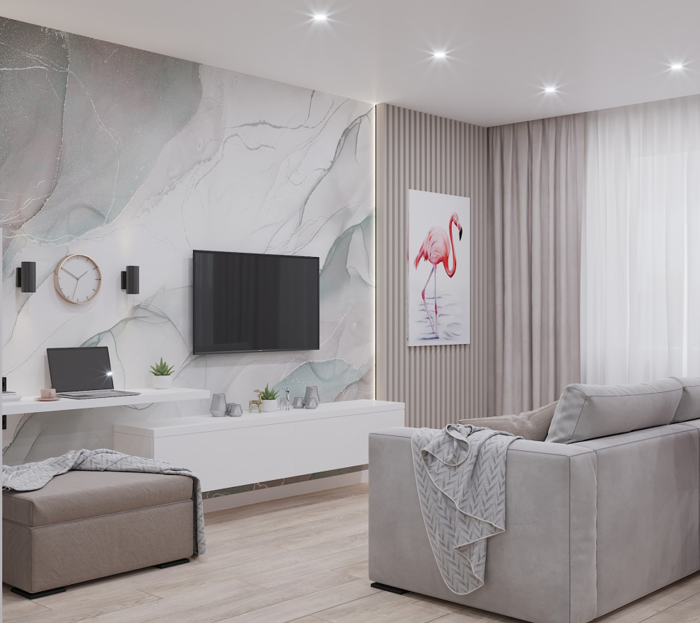 Дизайн-проект квартиры, площадью 58м2