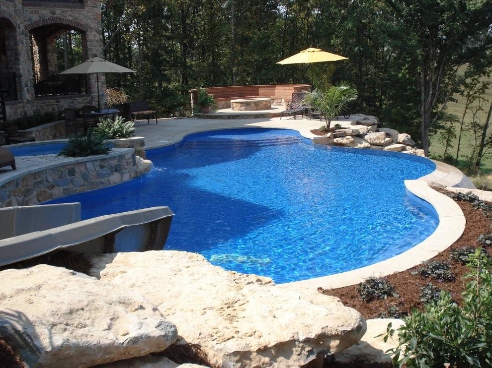 Design ideas for a traditional pool in Louisville.