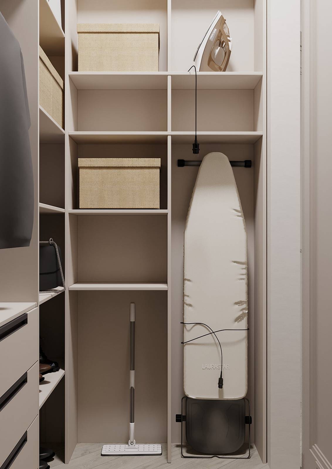 Дизайн гардеробной