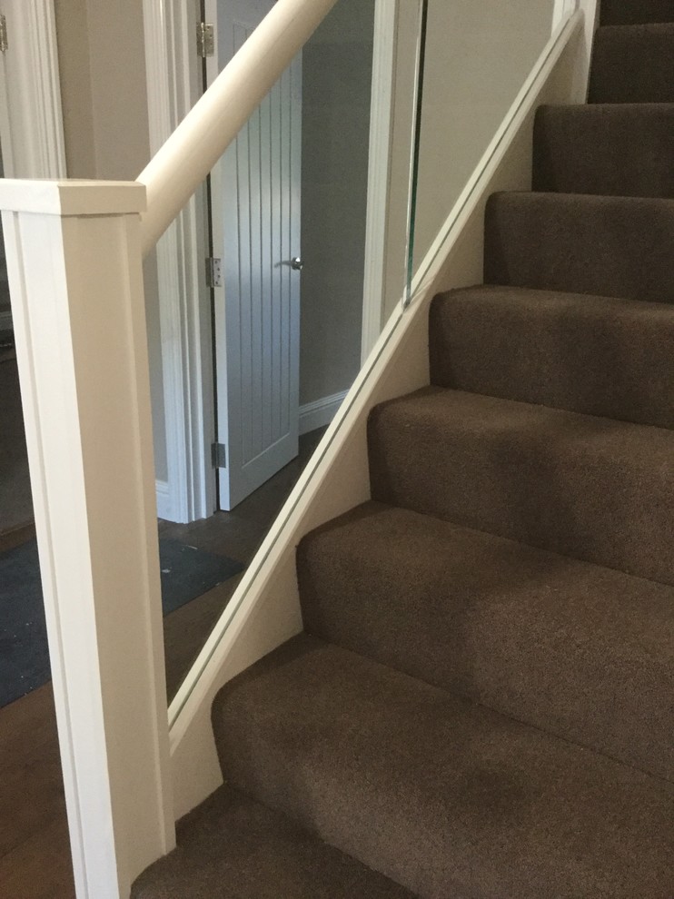Refurbishment Glass Painted White