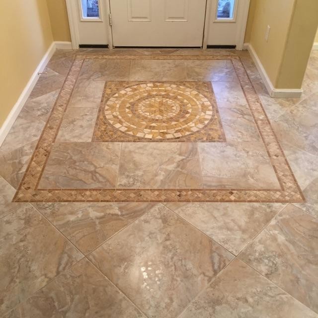 Inspiration for a transitional entryway remodel in Miami
