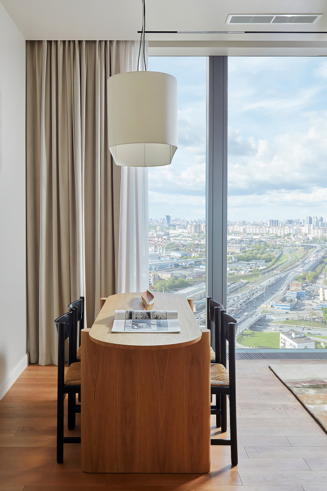 Квартира в Москва-Сити 2 (бежевое дерево)