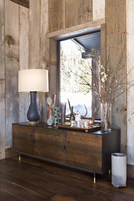 Mountain style entryway photo in Birmingham