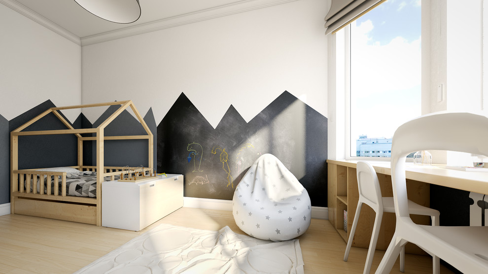 Чёрно-белая детская