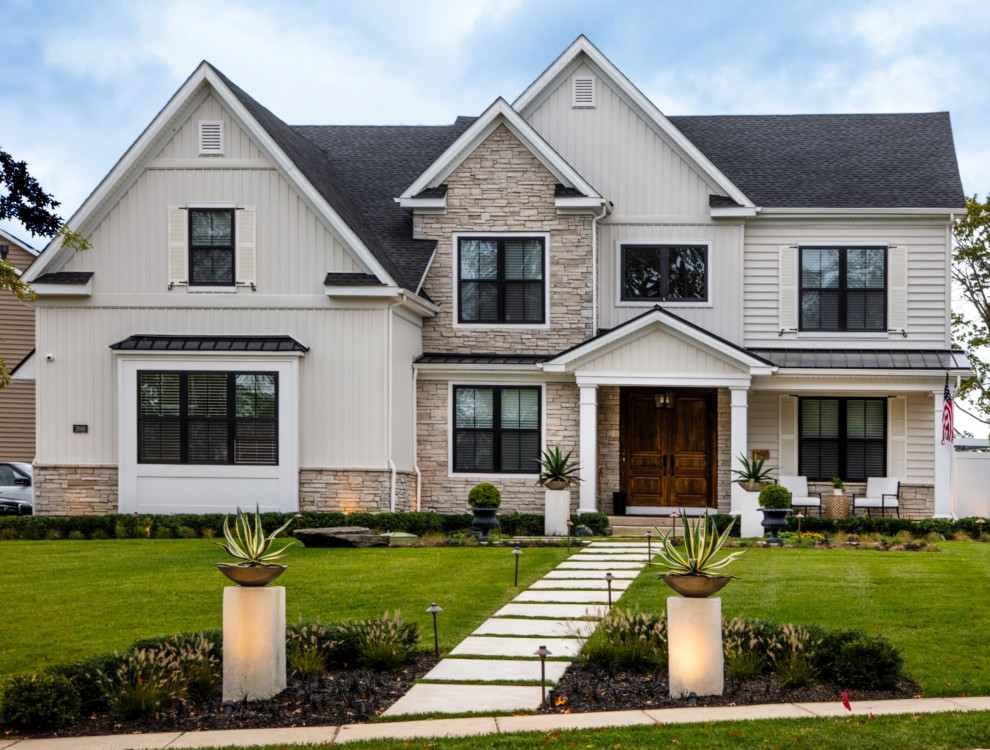 Example of a minimalist home design design in Philadelphia