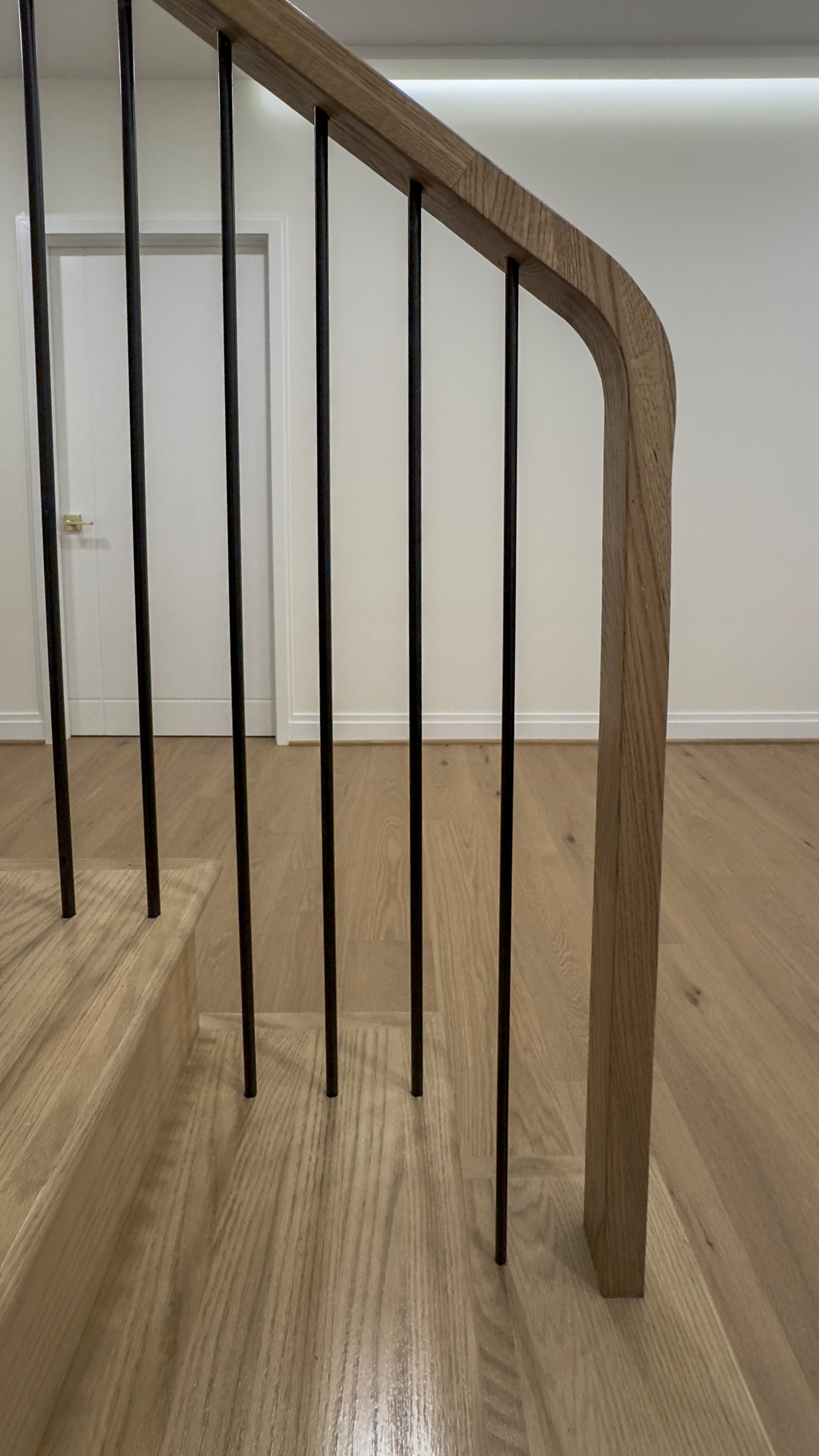 144_Attractive Transitional Staircase in Impressive Modern Home, Vienna VA 22180