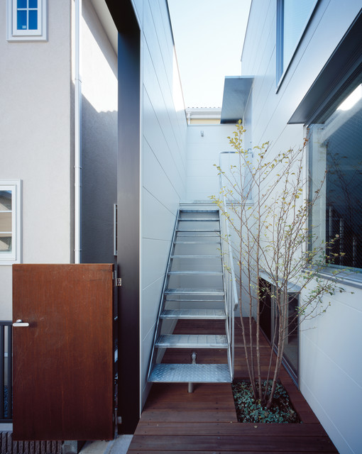 光と風を共有する家 moderno-scale