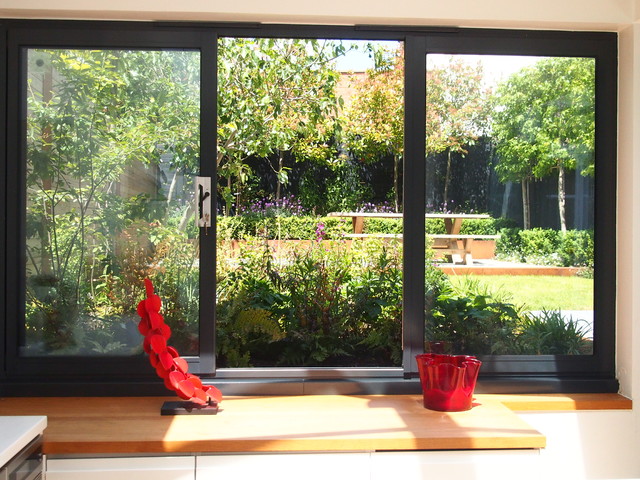 Muscle Hill garden contemporary-garden