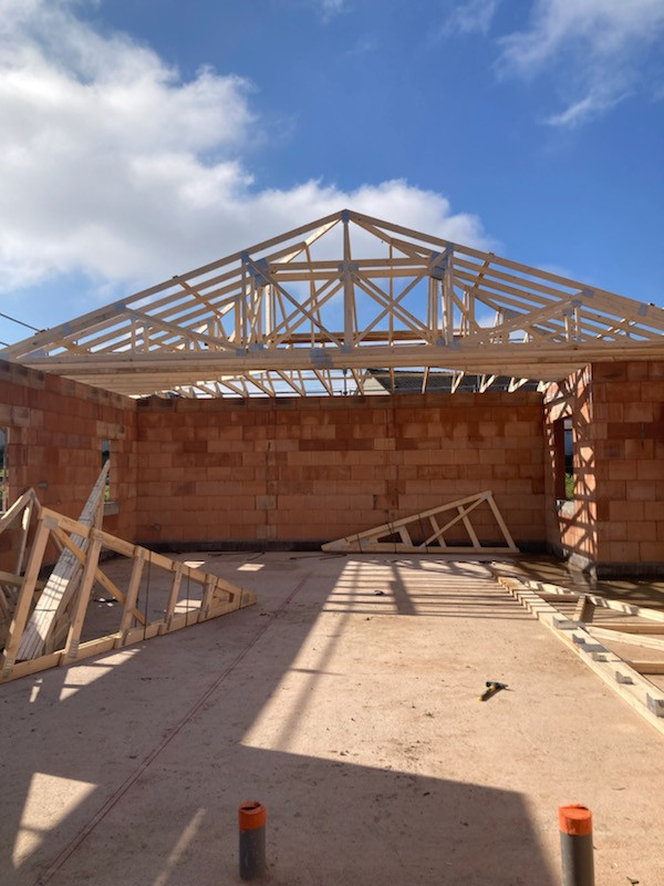 Projet en cours : construction maison neuve