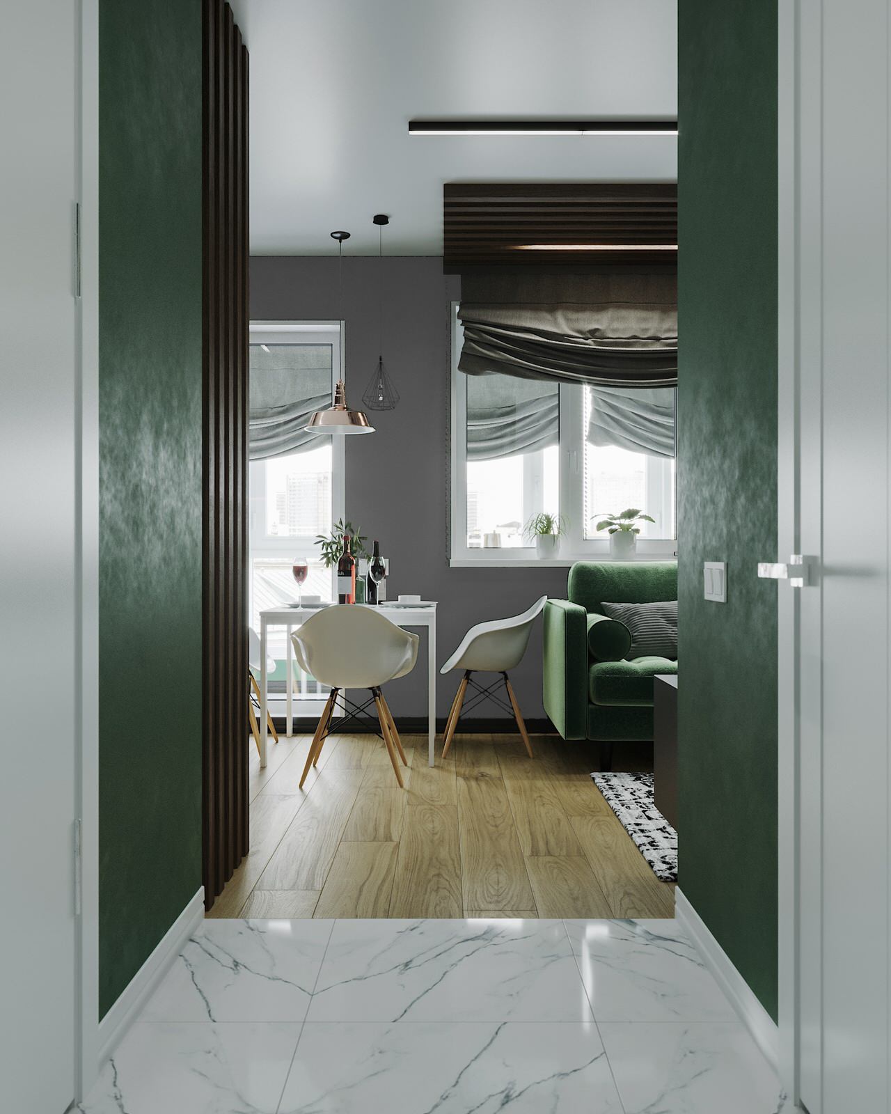 Студия для молодого человека