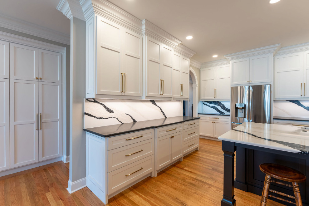 Fairvue Kitchen and Primary Bathroom