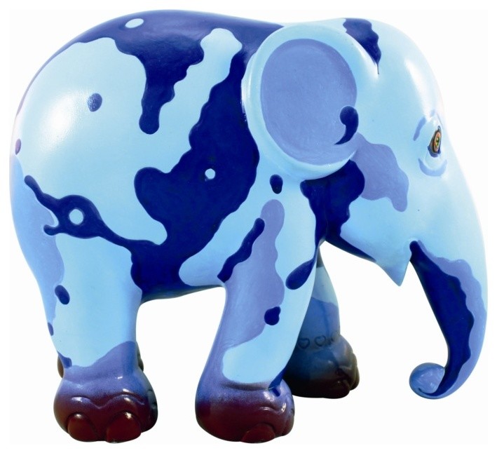 Коробка для творчества "Слон и краски"