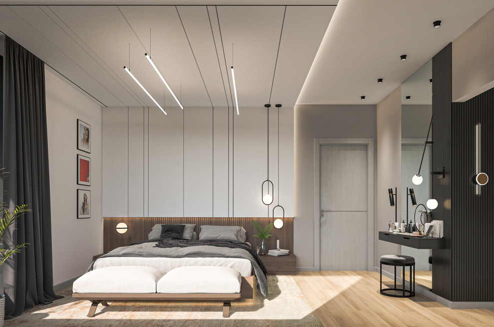 Основной вид на кровать