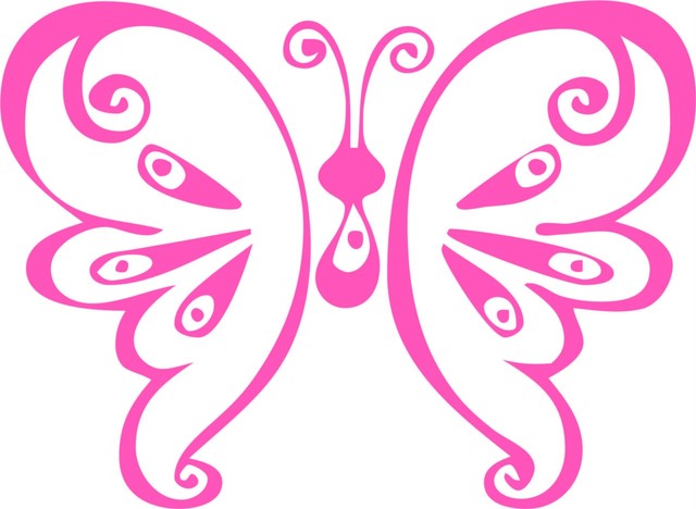 Butterfly Decal, 8x12