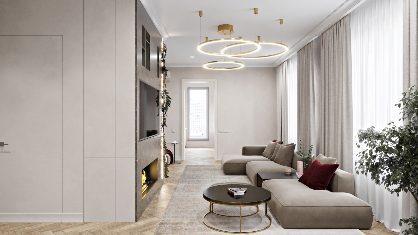 Квартира с террасой в ЖК Европейский берег 107 кв.м.