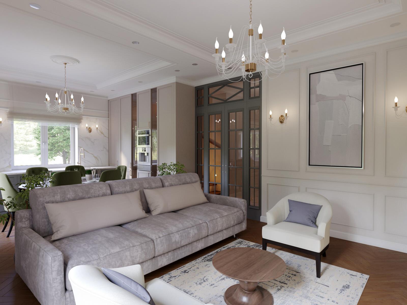 частный дом в поселке Династия