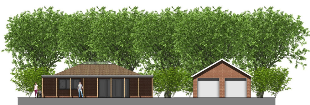Erection of outbuilding