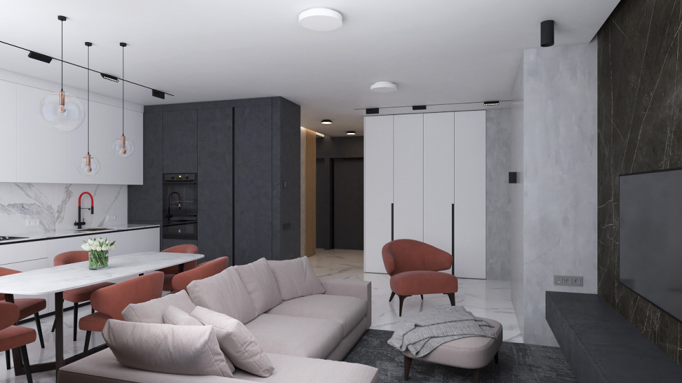 Современный Дизайн Квартиры 106 кв.м.