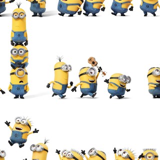 Disney Minions Bob And Kevin Wallpaper Contemporary Children S Wall Art By Wallpaper It Houzz Uk