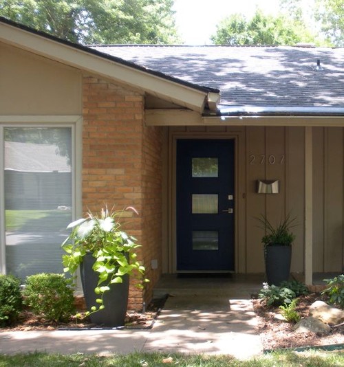  Mid  Century  Ranch  Front Door 