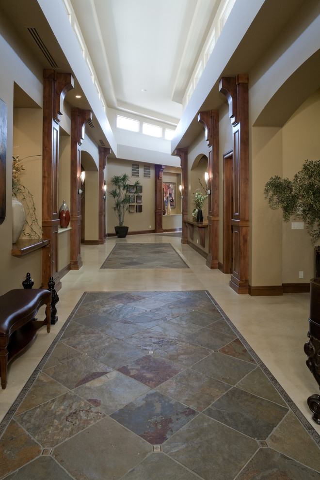 This is an example of a traditional hallway in Las Vegas.