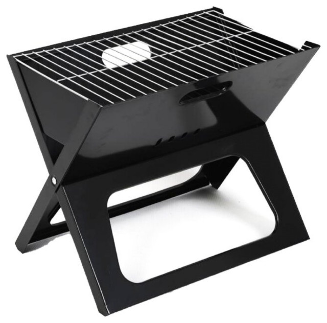 BBQG01F Premium Foldable Outdoor Tabletop Charcoal Barbecue X Grill