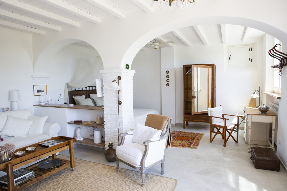 Immagine di un soggiorno contemporaneo