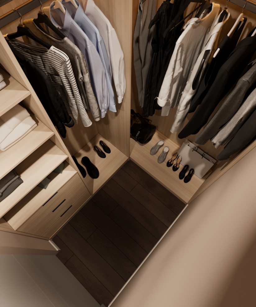 Гардеробная из проекта "Horizont"