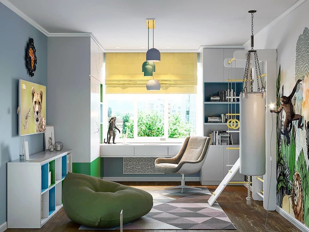 Детская комната в стиле Сафари