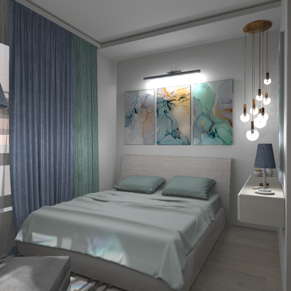 Перепланировка однокомнатной квартиры в Коммунарке для мамы с сыном