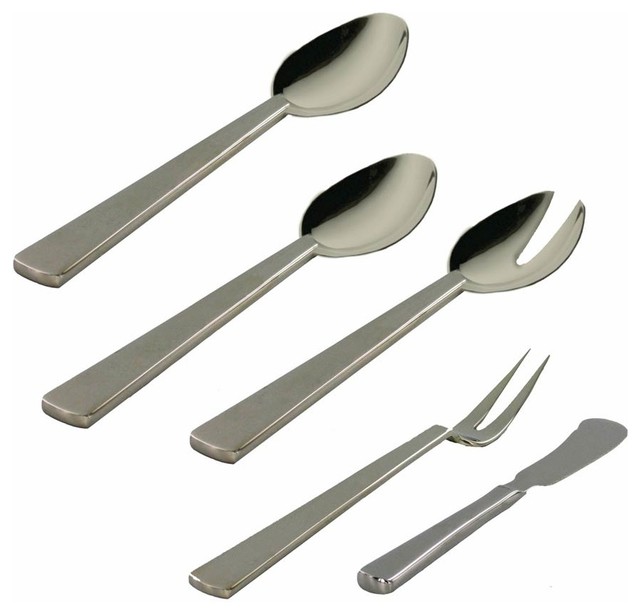 Royal 5 pc. Hostess Set Contemporary Serving Utensils by DaSalla's