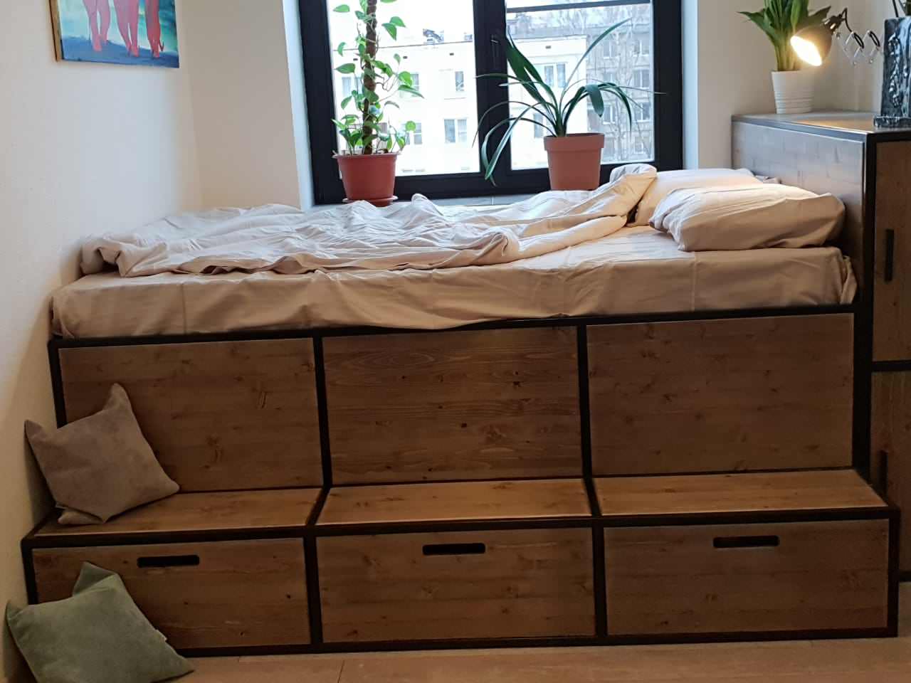 МИНИ-ЛОФТ В 2Х-КОМНАТНОЙ ХРУЩЕВКЕ