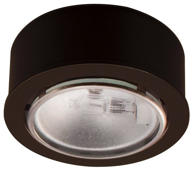Xenon Low Voltage Button Puck Light Contemporary