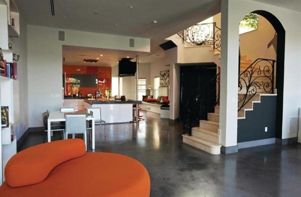 Industrial dining room in Other.