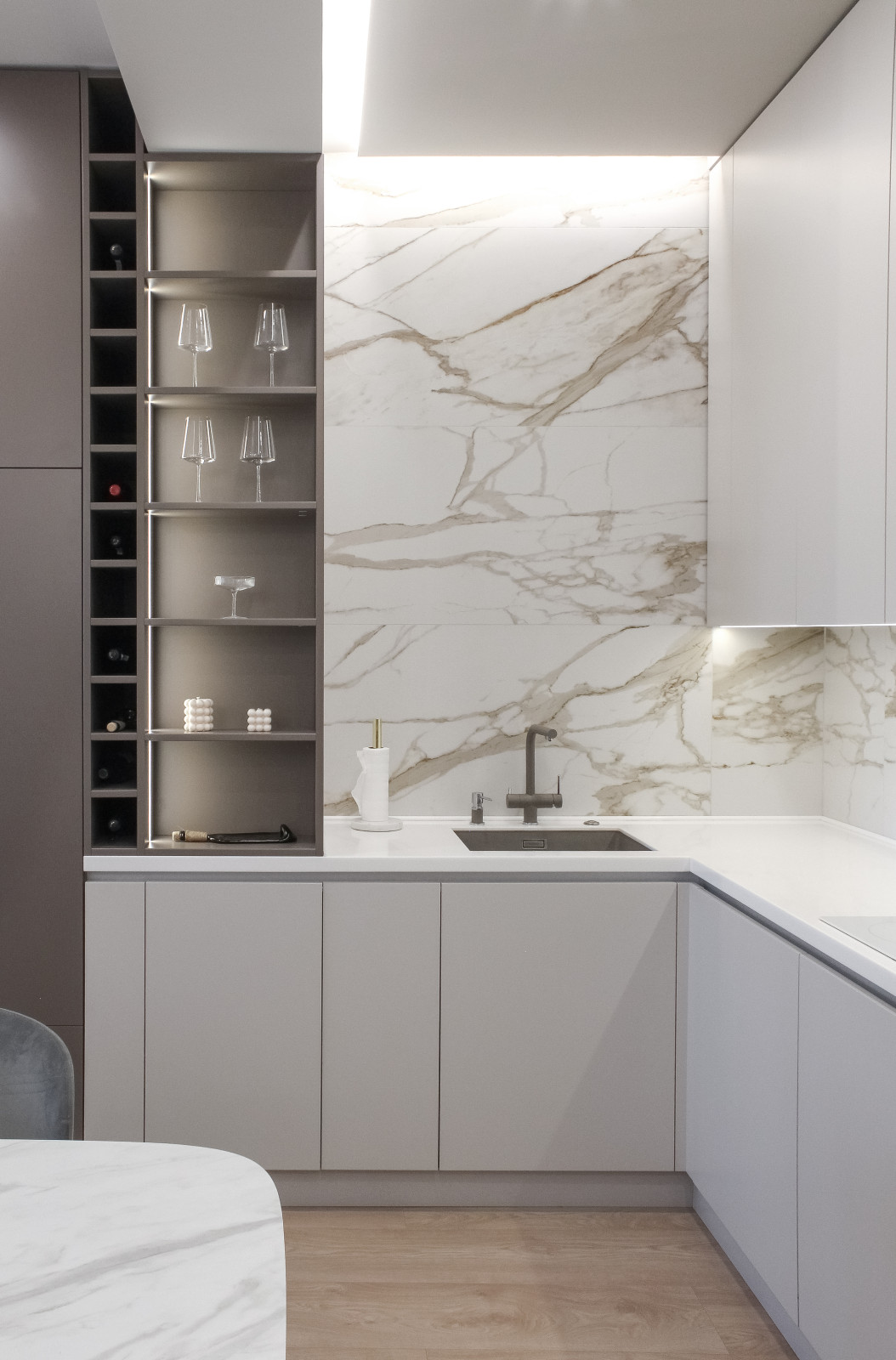 Дизайн жилой квартиры в Академгородке г. Новосибирск