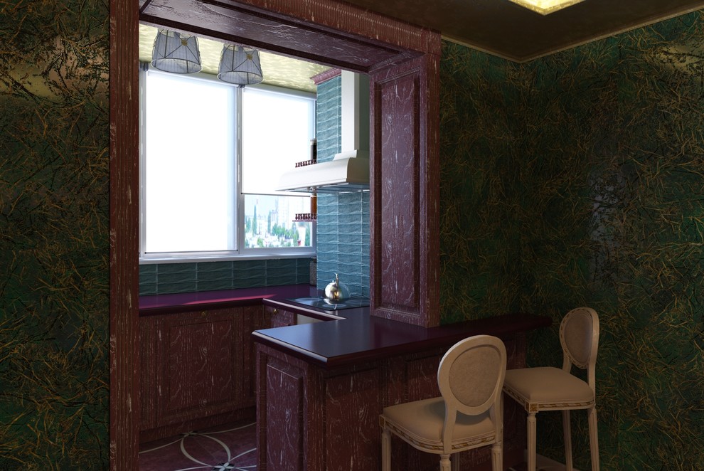 Дизайн интерьера в очень эклектичном стиле