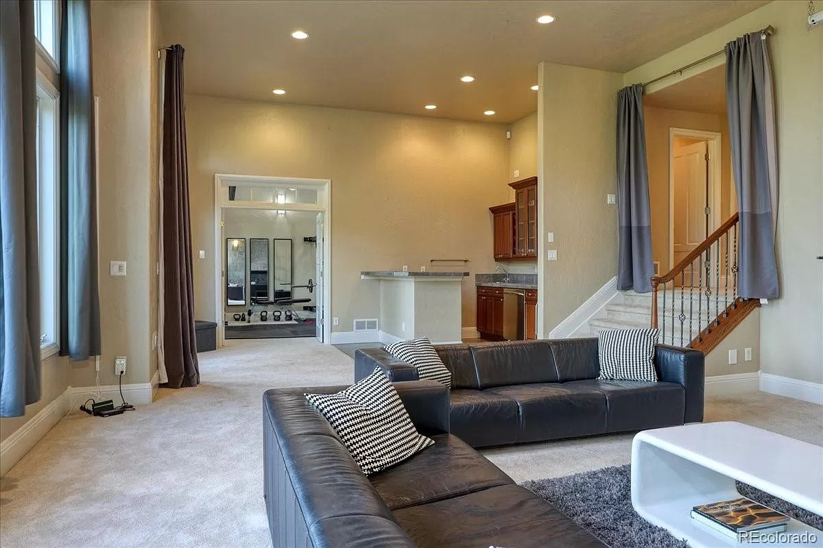 Traditional Two-Story Walk-out Castle Pines Custom Home
