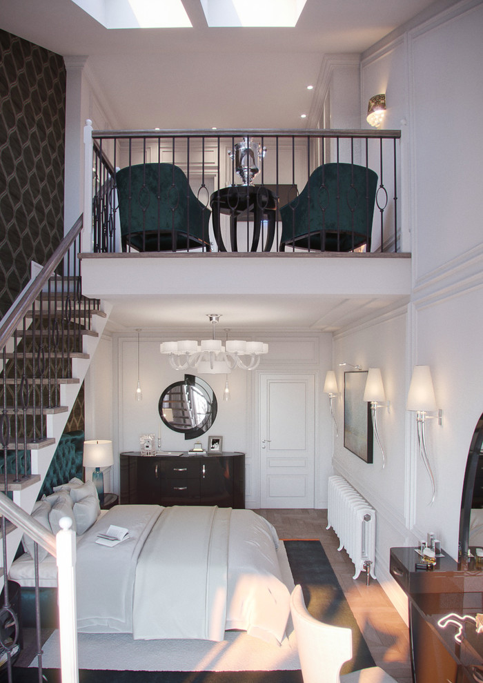 3х уровневая квартира в стиле современная классика