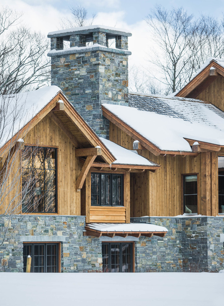 Homecoming - Rustic - Exterior - Burlington - by Cushman Design Group ...