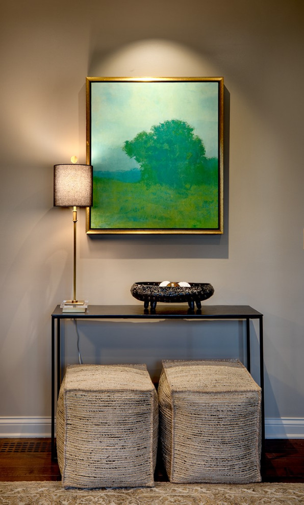 Inspiration for a transitional home design remodel in Columbus