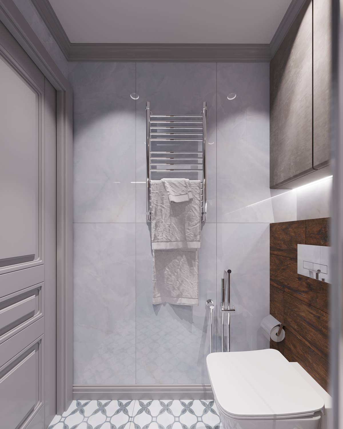 Колоритная квартира для семьи с двумя детьми (девочками)