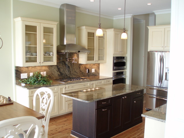 Contrasting Cabinets Contemporary Kitchen Other By Tongue