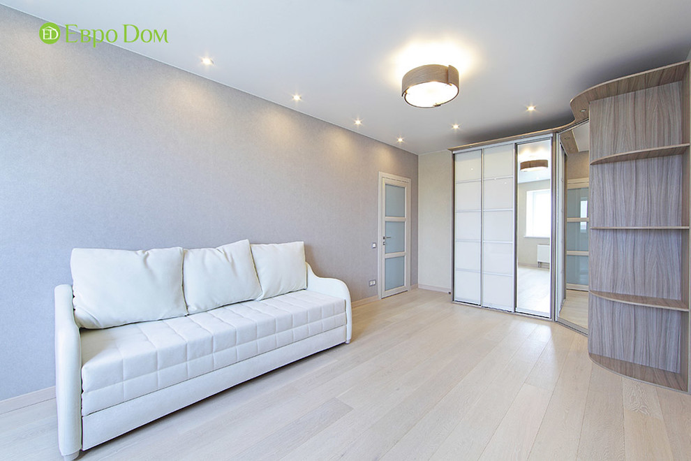 Ремонт однокомнатной квартиры 38 кв. м в современном стиле. Фото проекта