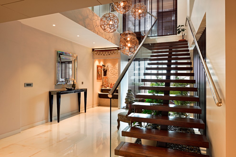 Inspiration for a contemporary staircase in Delhi.