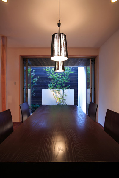Photo of an asian dining room in Other.