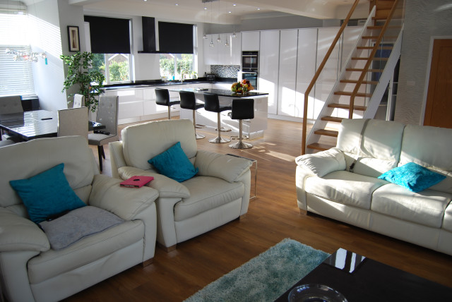 House Refurbishment modern-vardagsrum