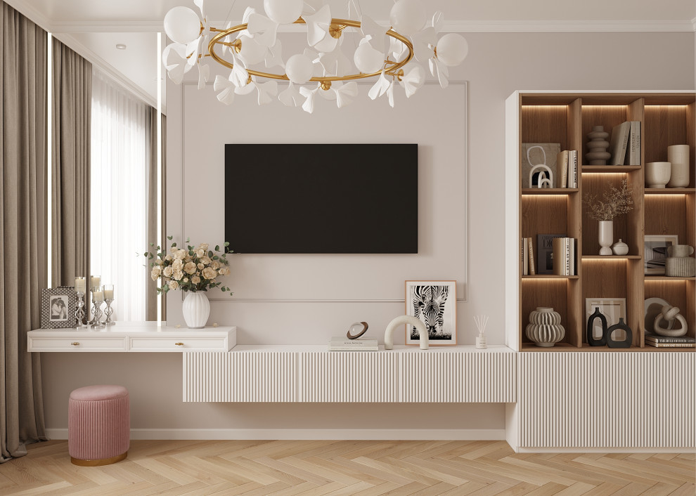 Романтичная квартира для молодой семьи