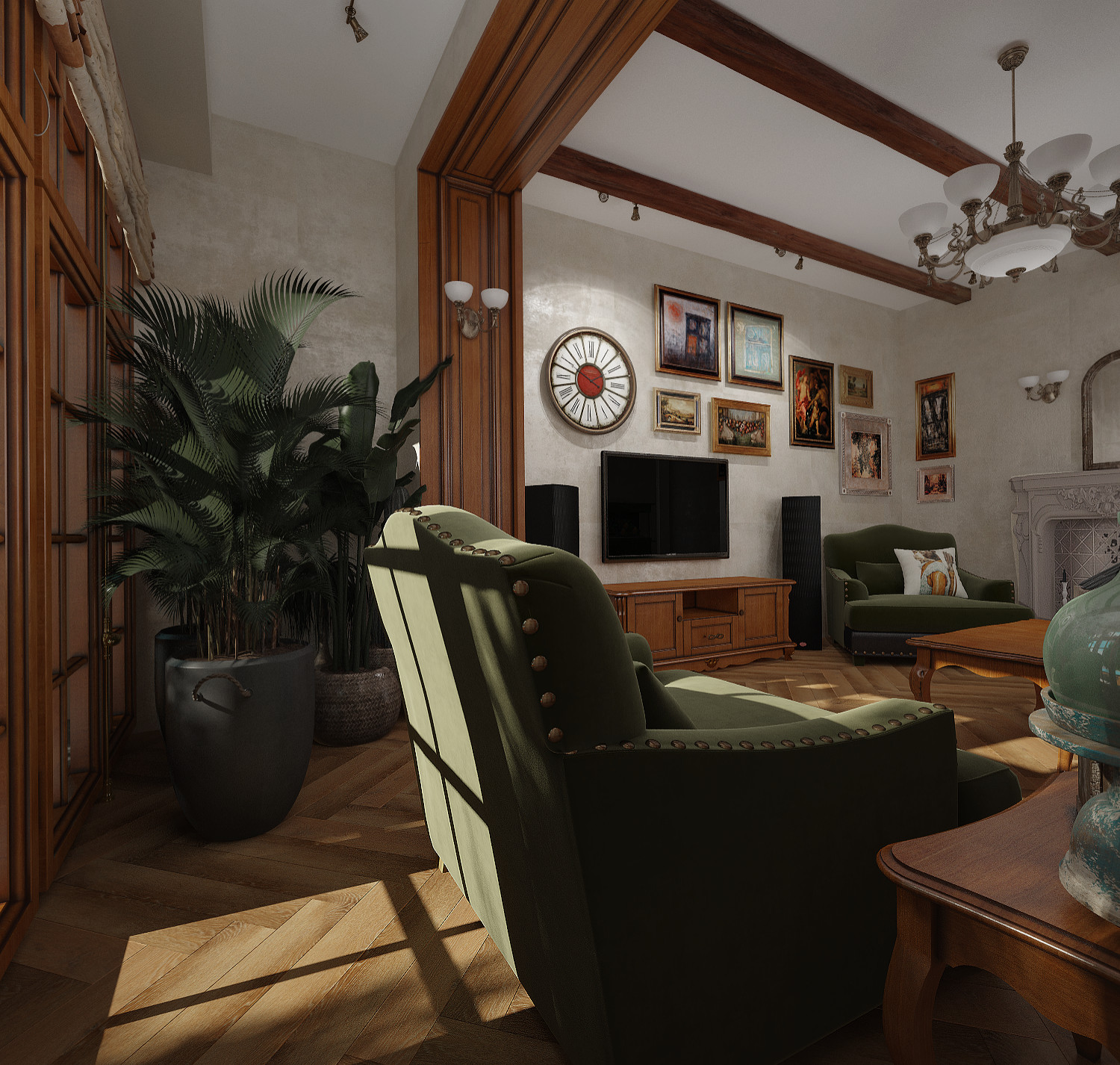 С оттенком колониального стиля