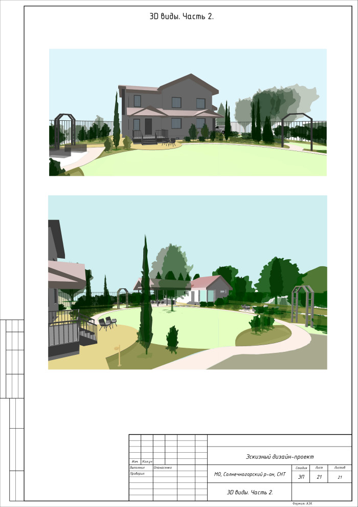 Лес или сад