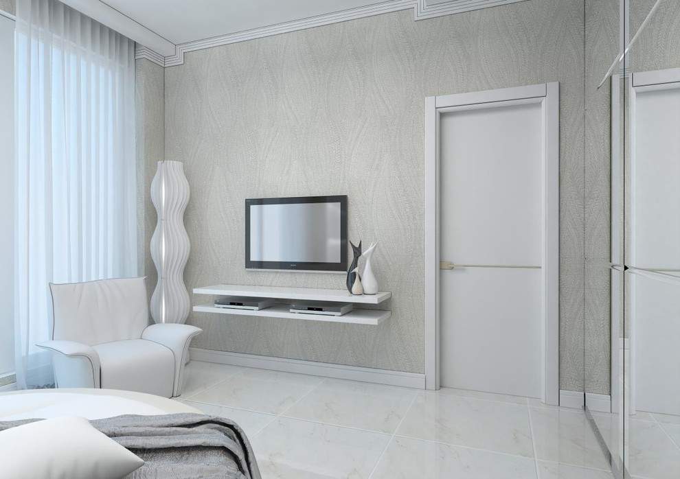 Двухкомнатная квартира в черно-белой гамме  г.Новороссийск